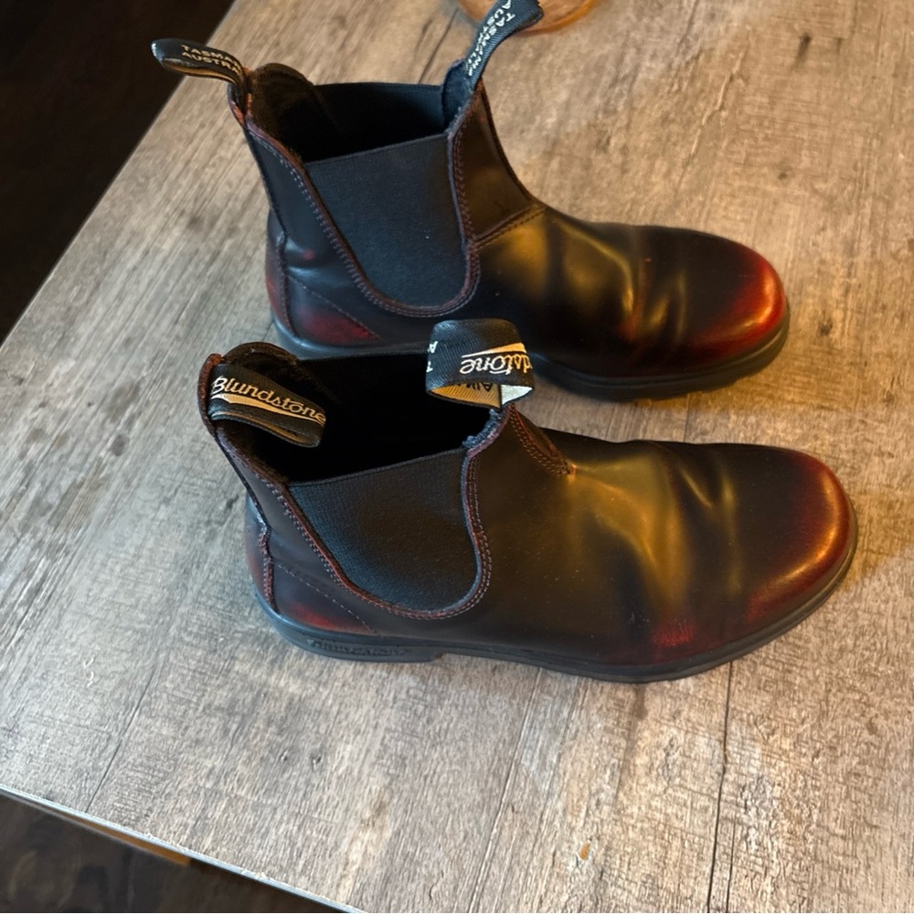 Blundstone Dark Brown Leather Boots